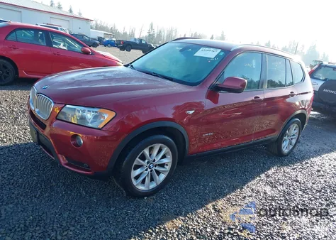 2014 BMW X3 xDrive28I из США, поврежденный, VIN 5UXWX9C58E0D30480